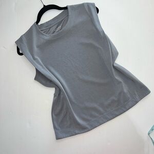 Athleta Gray Muscle Tee for Women